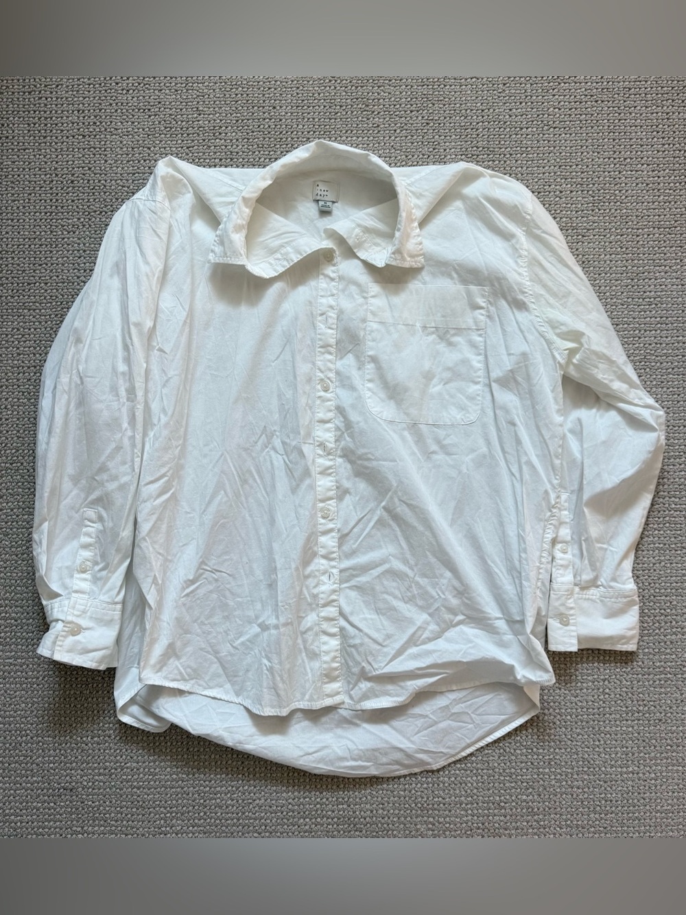 A New Day White Buttondown shirt